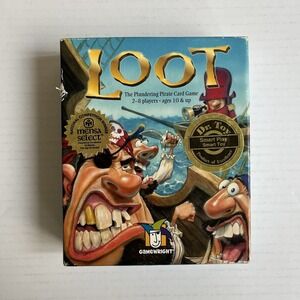 LOOT The Plundering Pirate Gard Came COMPLETE VGC, Gamewright‎ 2005